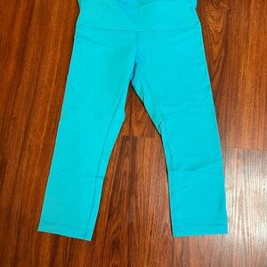 Lululemon Athletica Turquoise Leggings
